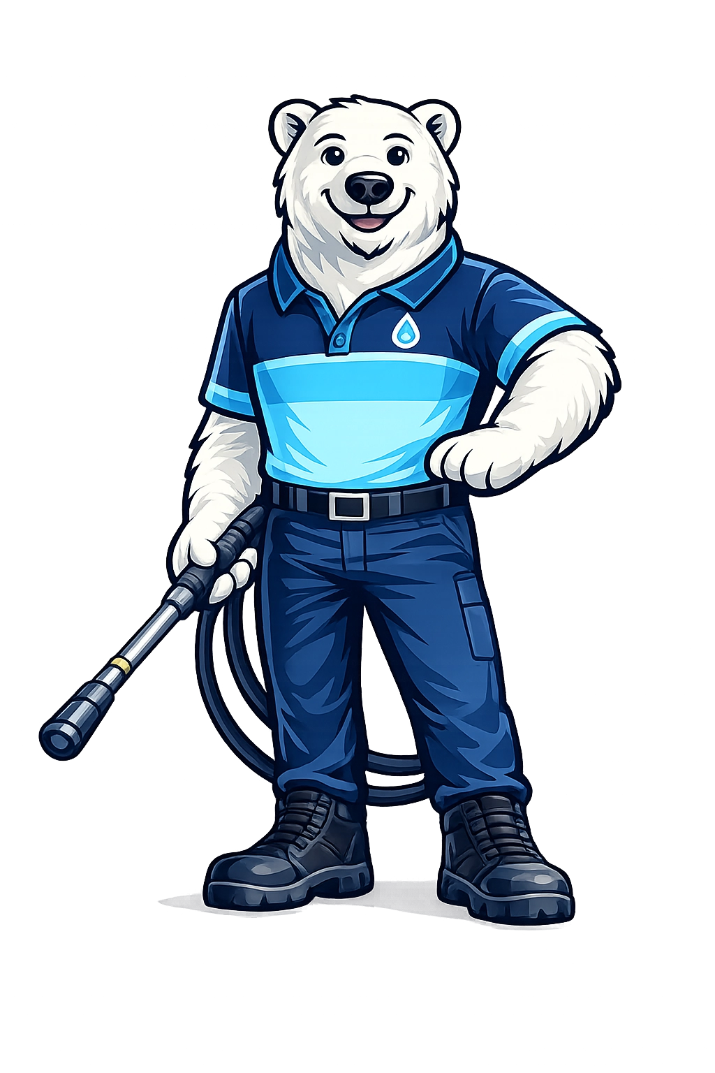 Ideal Pro polar bear mascot