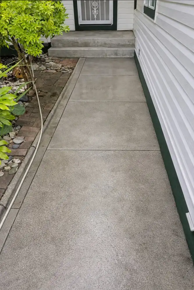 Ideal Pro pressure washing result